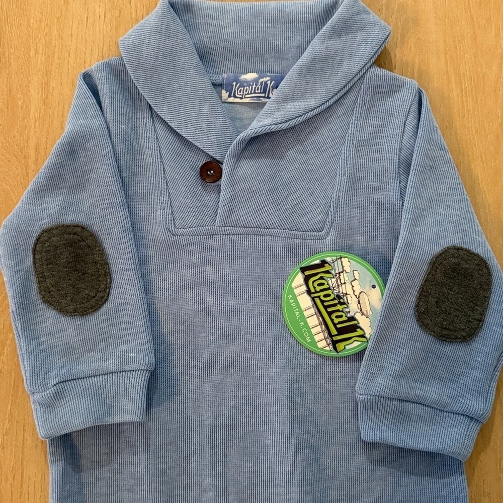Kapital Light Blue Knit Top